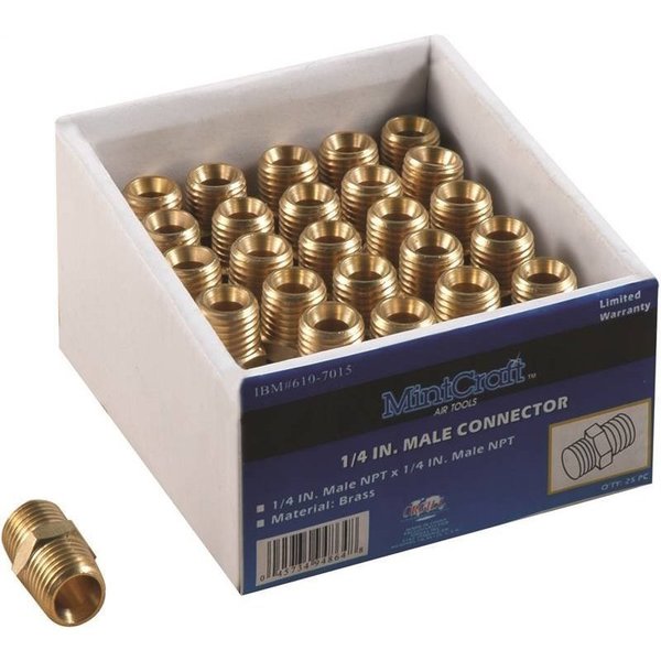 Prosource Connector Male Brs 1/4 Npt ATA-050